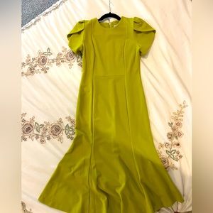 Calvin Klein Women's Tulip-Sleeve Midi Dress